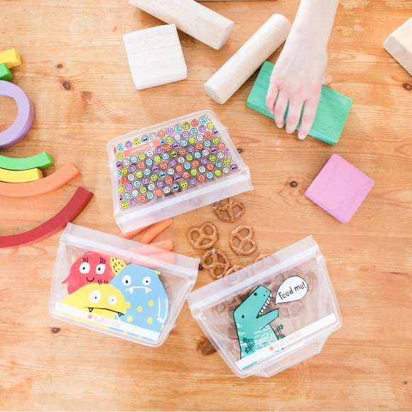 Ziptuck Sustainable Reusable Snack Bags & Sandwich Bag Bundle - Picture 10 of 13